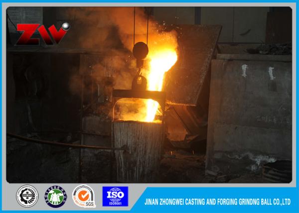 Bola de moedura alta industrial Cr10 alto HRC 58-64 dos meios do aço de molde da dureza