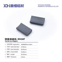 Strontium Ferrite Wet Press Permanente Ferrite Magnético para Ventilador Elétrico W4187