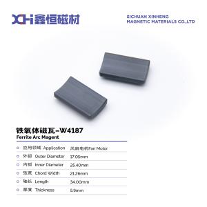 Strontium Ferrite Wet Press Permanente Ferrite Magnético para Ventilador El