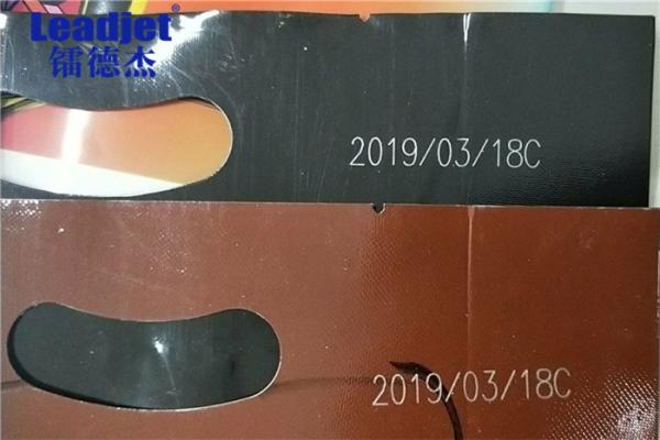 Máquina pequena da impressora a jato de tinta do caráter CIJ/da codificação número de grupo com tabela giratória