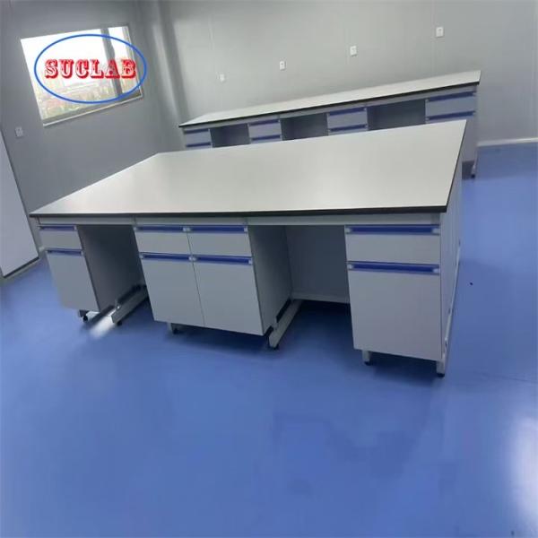 Directly Supply Chemical Lab Work Benches Manufacturers with Wood Material For  Hospital &  Coollege