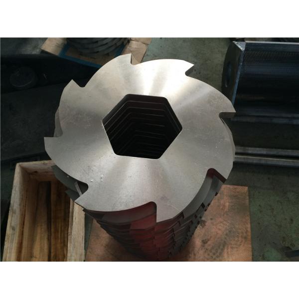 резиновое двойное лезвие дробилки шредера 30n вала 18n пластиковое