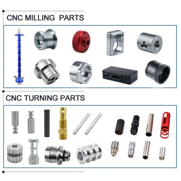 части CNC 0.005mm поворачивая подвергая механической обработке анодируют цвета поворачивая и филируя части