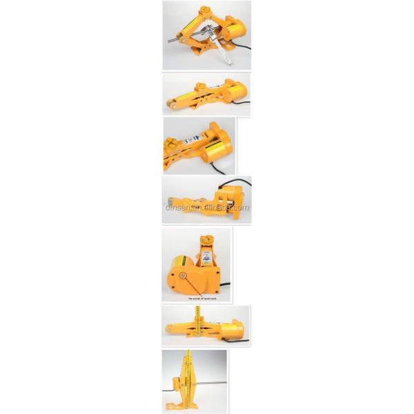 2 Ton Electric Scissor Jack 350mm Lift Range 120W Rated Power