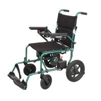 High Back Comfort Electric Wheelchair Lead Acid Battery 4 Wheel Scooter Portable Folding Electric Wheelchair