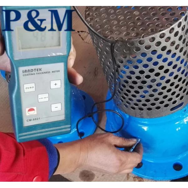 Ductile iron ANSI flanged foot valve