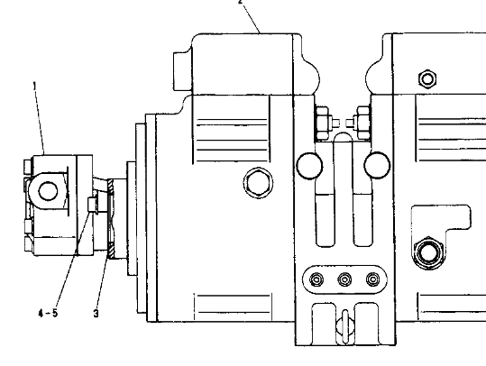 Bomba hidráulica 126-2078 de Pump Low Pressure del piloto de CAT200 CAT312B