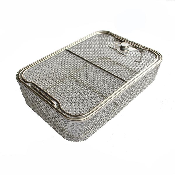 100mm Height 1mm Wire Stainless Steel Wire Baskets For Household