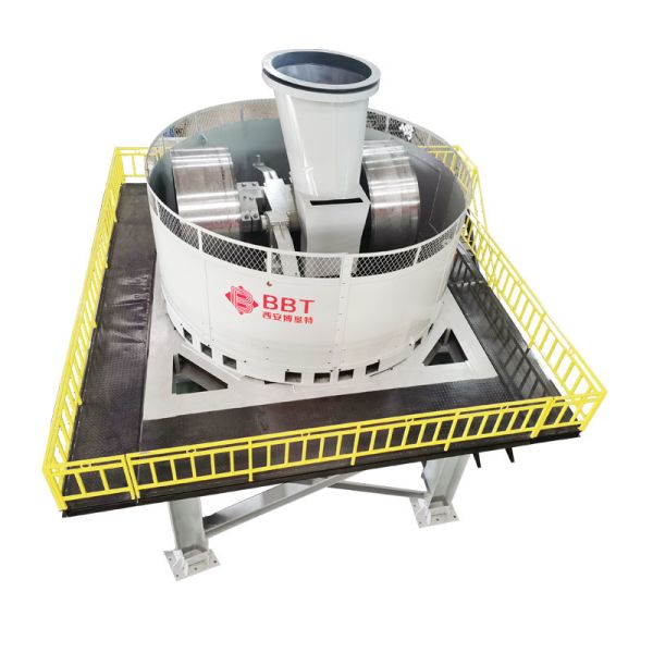 High Efficiency Clay Wet Pan Mill For Brick Production Line