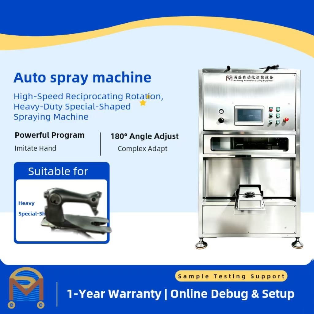 500X8 Eight Axis Servo Reciprocating Spray Painting Machine for Sewing Machine Surface Coating
