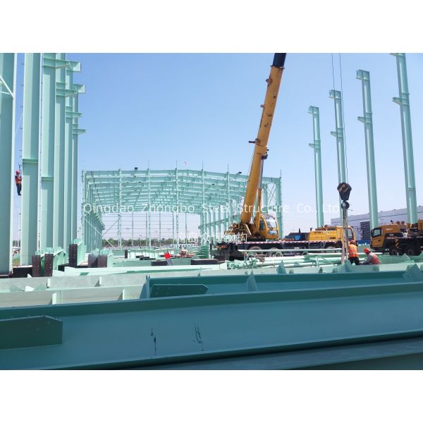 Q355 Custom Industrial Prefabricated Warehouse Workshop Factory Storage Building