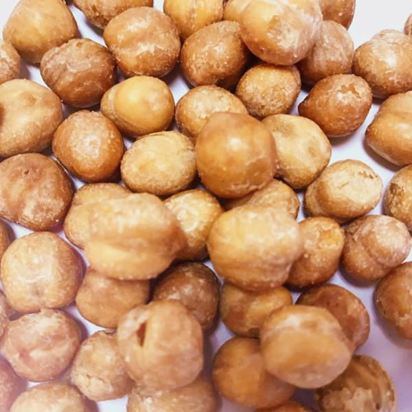 Вкус бекона покрыл хрустящие зажаренные нуты закуска обезводила НЕ сало GMO нул