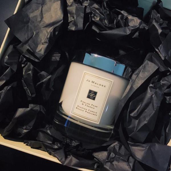 Customized Fragrance White Candle Glass Holder With Sliver Metal Lid