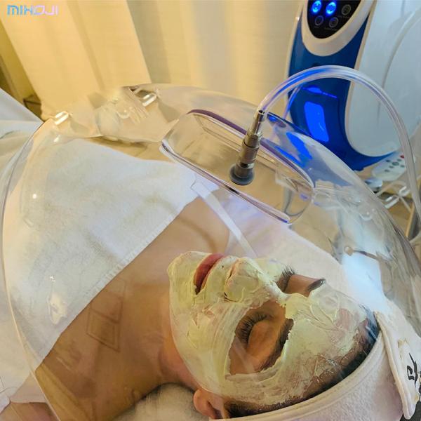 Máquina facial de oxígeno O2toDerm con 90% de oxígeno puro y 3 millones de aniones