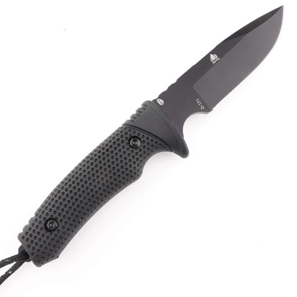 Black Sharp Stainless Steel Machete Fireproof Explorer Machete