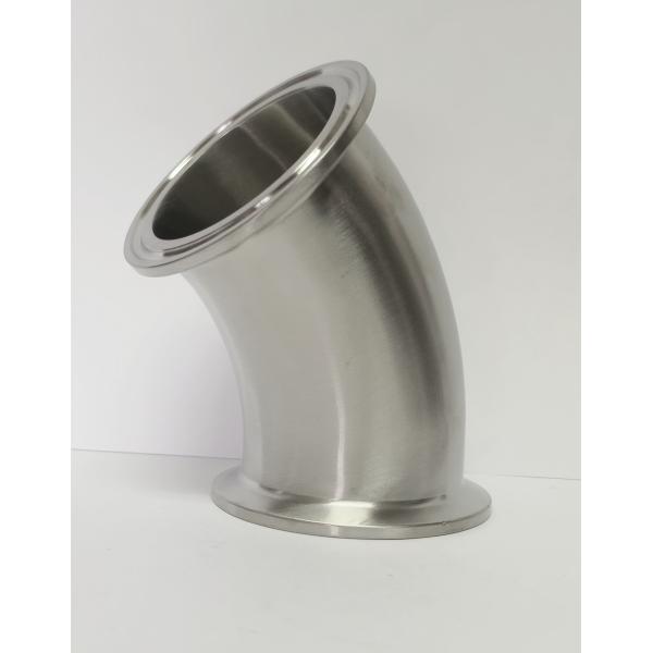 Сварный локоть из нержавеющей стали 45 градусов