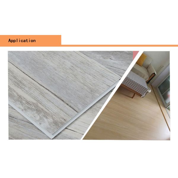 Waterproof Spc 5mm Rigid Vinyl Floating Floor 20mil Wear Layer Click Lock Plank