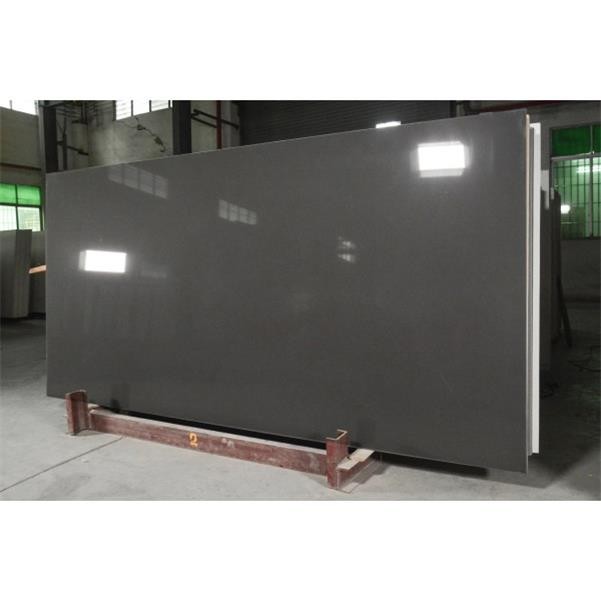 Камень кварца серого цвета тени 25MM Washable для Countertops кухни