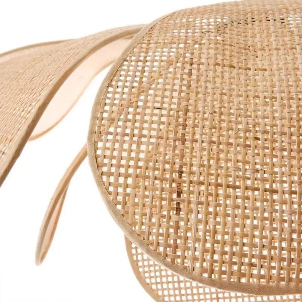 Restaurant Lighting Living Room Parlor Bar Decor Japanese Wicker Art Petal Pendant Light(WH-WP-141)