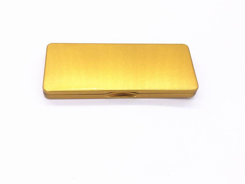 188x78x18mm Rectangle Printed Customized Perfume Gift Tin Box With Mirror For Cosmetic