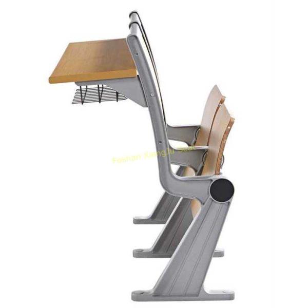 Foldable College Classroom Furniture , Fireproof Material Standard Plywood Study Chair
