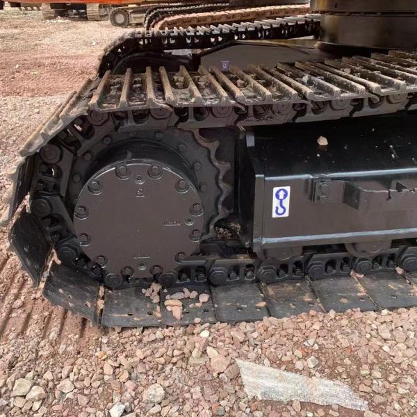 12 toneladas usadas Hitachi Zx120 Excavadoras de pista hidráulica de segunda mano Máquina de movimiento de la muerte con 0.52m3