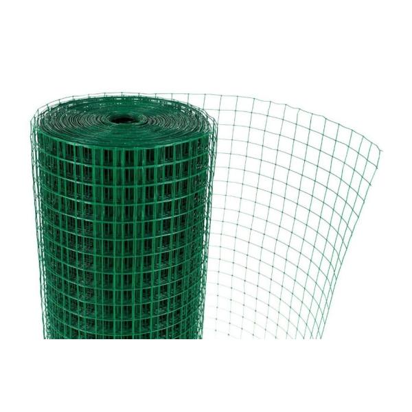 Square Hole 0.8m - 1.5m Height Welded Wire Mesh Rolls PVC Coated For Ram Wire