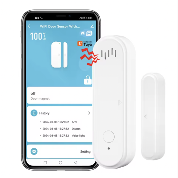 AES 128-bit Encryption Smart Home Sensors Integrating Battery Life Up To 12