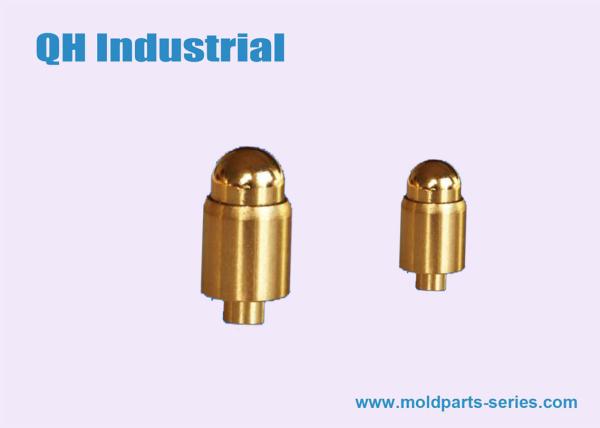 Factory Hot Sale High Precision Custom Brass DIP Pogo Pin With Gold Plating For PCB