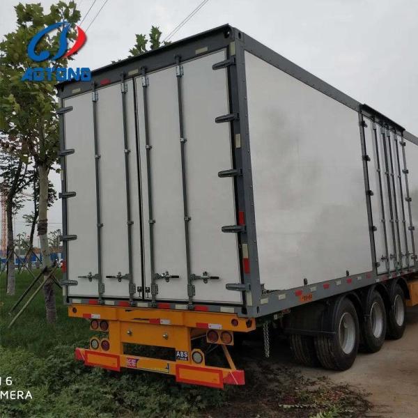 11000-13000 mm Semi-reboque de asa aberta de dois lados para carga e descarga flexíveis de carga