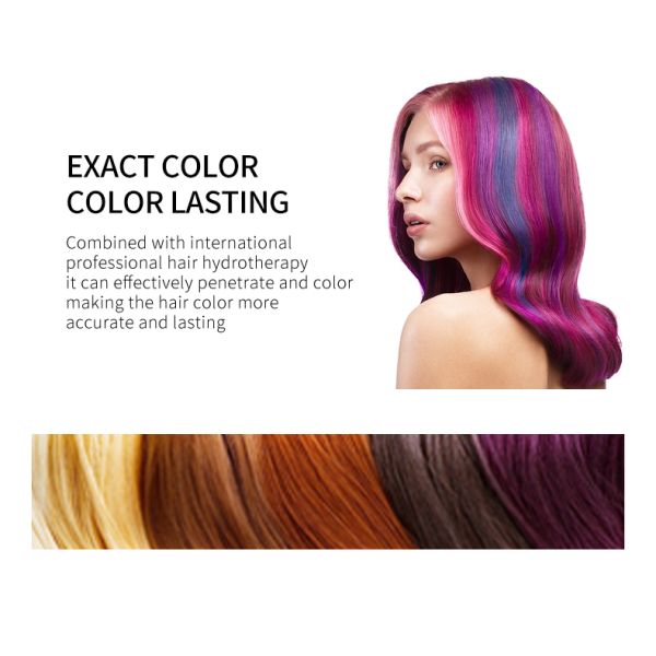 Natural Herbal Hair Color Cream Professional Salon Hair Dye Low Ammonia Protein Care Philippine