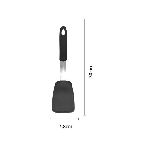 Stocked 2 Pack 600F Heat Resistant Non-Stick Flipping Eggs Silicone Spatula 149 115G