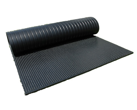 Anti Slip Reclaimed  Rubber Livestock Mats 19mm Thickness Impact Resistant