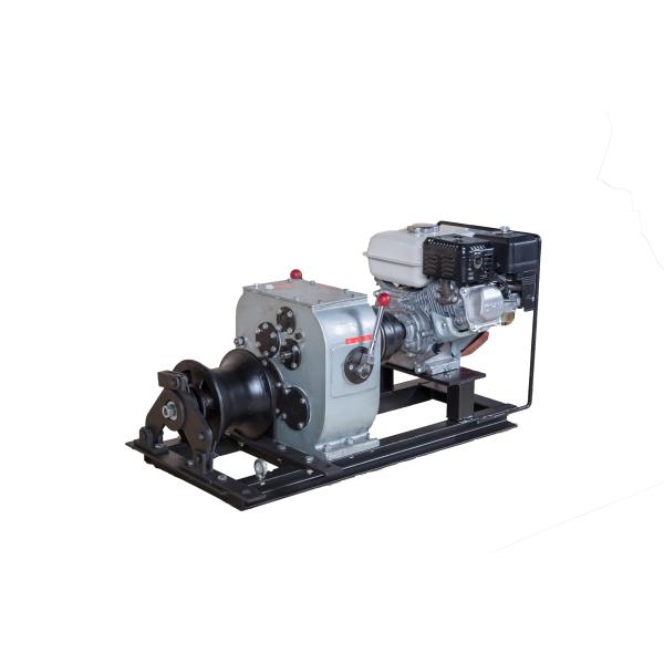 3 Ton Petrol Gas Engine Powered Winch 1 Year Warranty For Power Construction