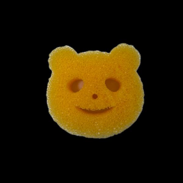 Cute Smiley Slow-Rebath Warm Water Sponge Soft Squishy Bath Toy For Children