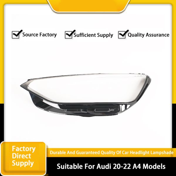 Demillon Automotive Parts 2020-2023 for Audi A4 Led Headlight Glass Lens Lampshade