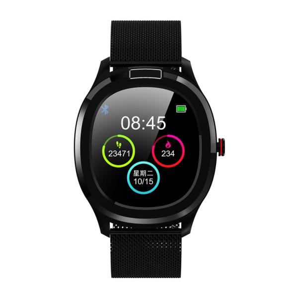 Health Temperature Smart Watch , Waterproof Smart Watch Sport ECG Heart Rate