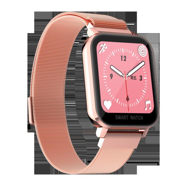 MT28 1,54 monitoração de tempo real dos homens do Smart Watch da polegada HD do coração Rate Sport Smartwatch For Andro do tempo da temperatura corporal