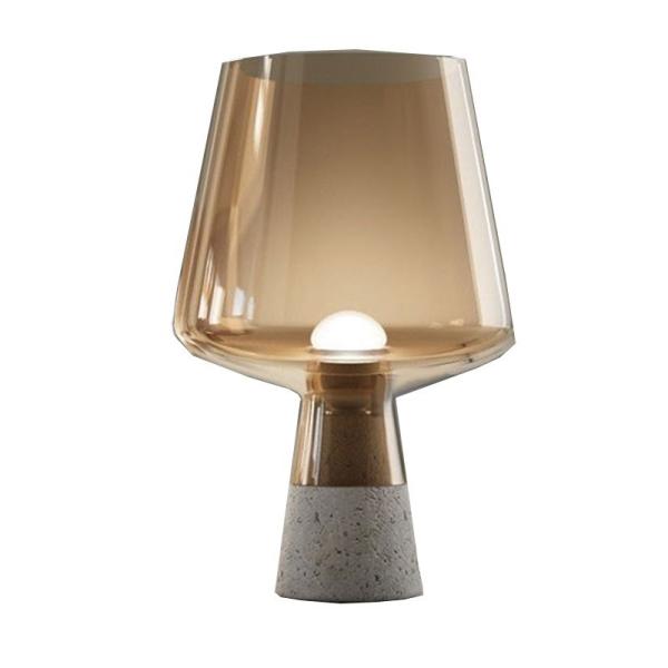 JYLIGHTING Lampe de table en ciment simple et moderne créative nordique pour salon, chambre à coucher pastorale, chevet, étude, verre à vin