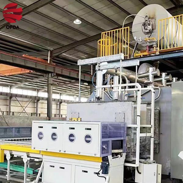 High Aluminum Ceramic Roller Continuous Roller Hearth Furnace PID Intelligent Temperature Control Helical Gear