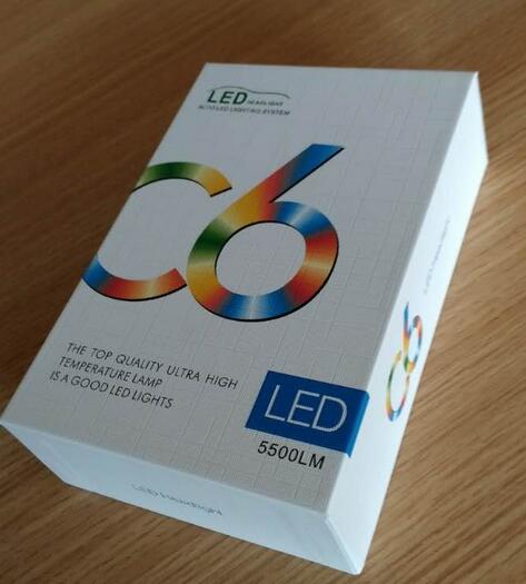 CE / RoHS Approved Luxeon MZ Car LED Headlight Bulbs 3000LM 3000K - 6000K