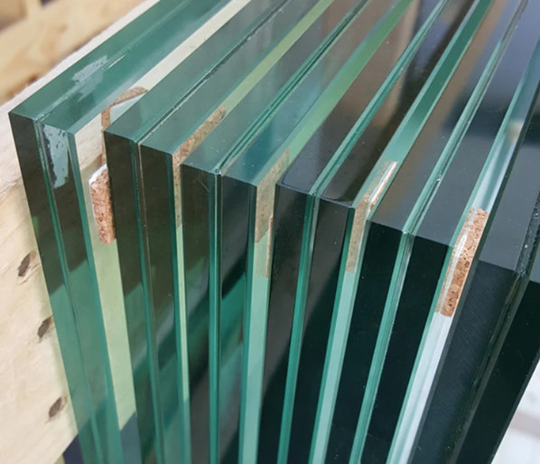 Clear / Ultra Clear Laminated Glass For Window And Doors Building Glass
