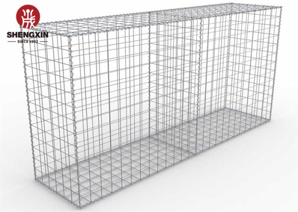 80x100 Hot Dip Galvanized Garden Stone Cage Welded Wire Mesh