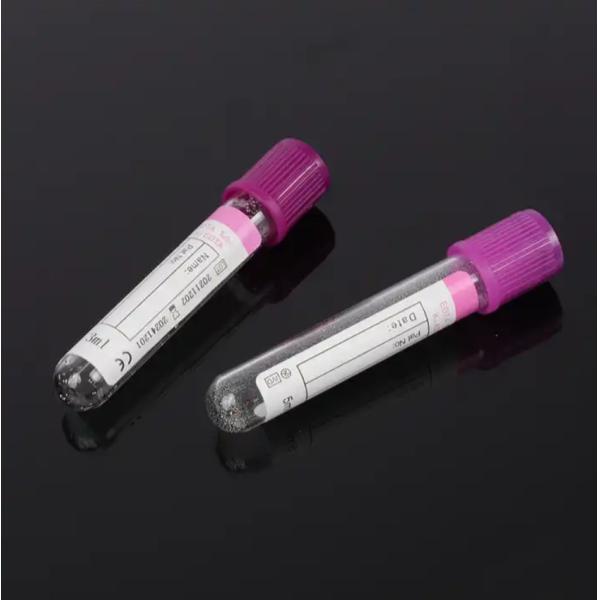 Самые продаваемые больничные медицинские принадлежности Вакутанер EDTA K3 EDTA K2 фиолетовая трубка