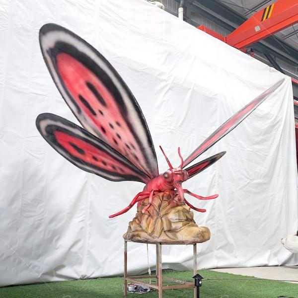 Outdoor Realistic Animatronic Insect  Butterfly  Customized for Home Decoration