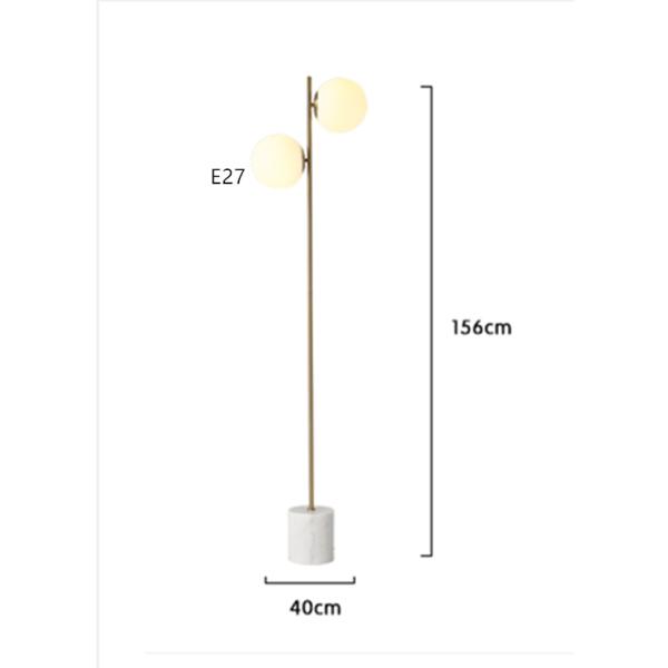 Nordic LED Floor Lamp Corner LED Floor Light Marble Bedroom Lamp simple floor lamp(WH-MFL-69)