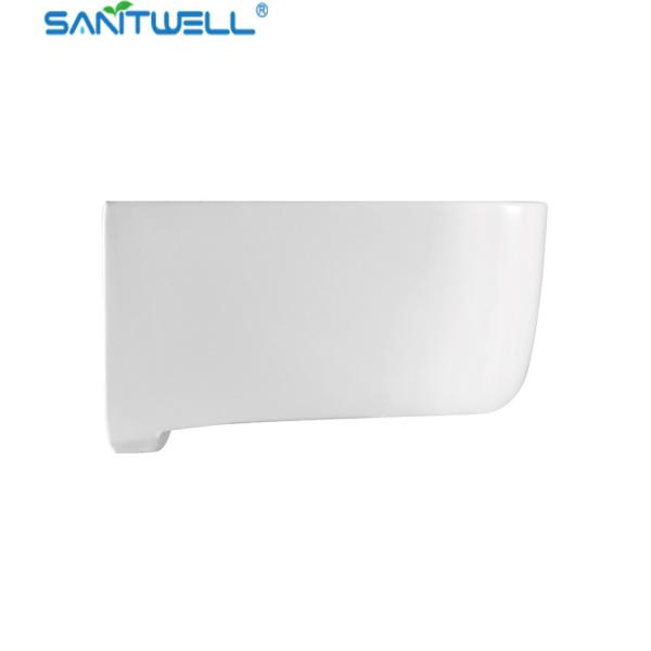 Tamanho branco de Hung Bidet 510*350*320 milímetro da parede da bandeja do WC do banheiro SWJ0231, assoalho - bidê montado