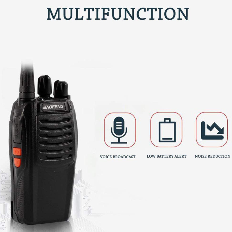 Диапазон Baofeng 888s двойной радио 5 ватт Handheld двухстороннее