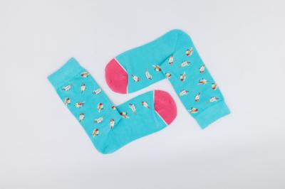 Men'S Elastic Antibacterial Dress Socks Sweat Absorbing Cotton Sport Socks