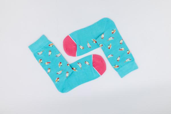 Men'S Elastic Antibacterial Dress Socks Sweat Absorbing Cotton Sport Socks